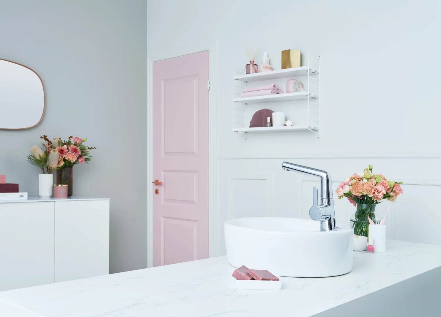 Washbasin faucet, 3 V | 3005F | Chrome