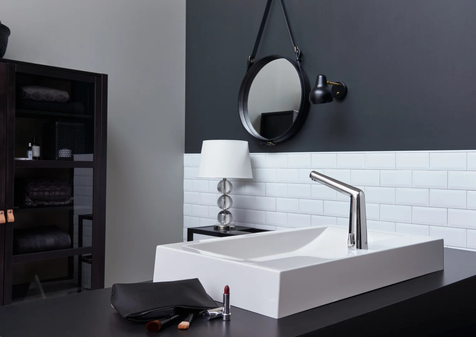 Washbasin faucet, 6 V, Bluetooth | 3016F | Chrome