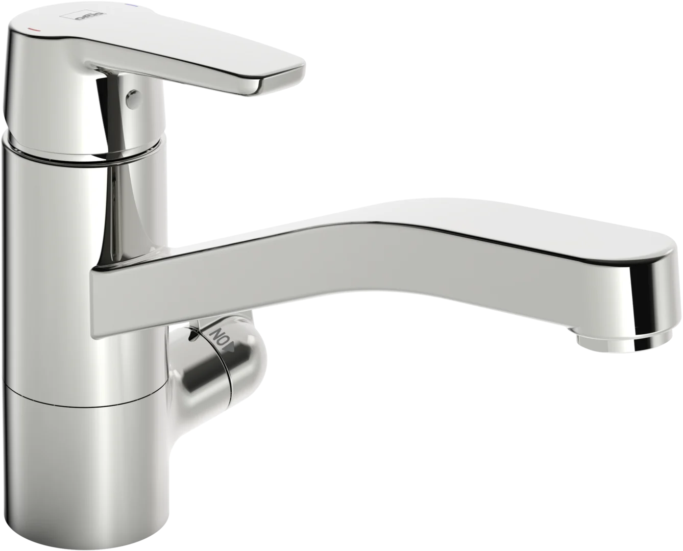 Kitchen faucet with dishwasher valve | 3935F | Chrome