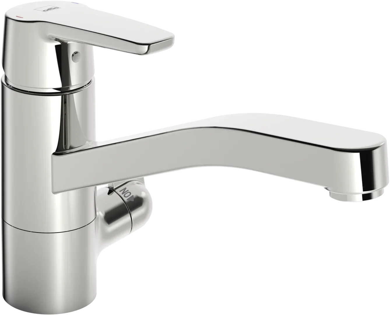 Kitchen faucet with dishwasher valve | 3935F | Chrome