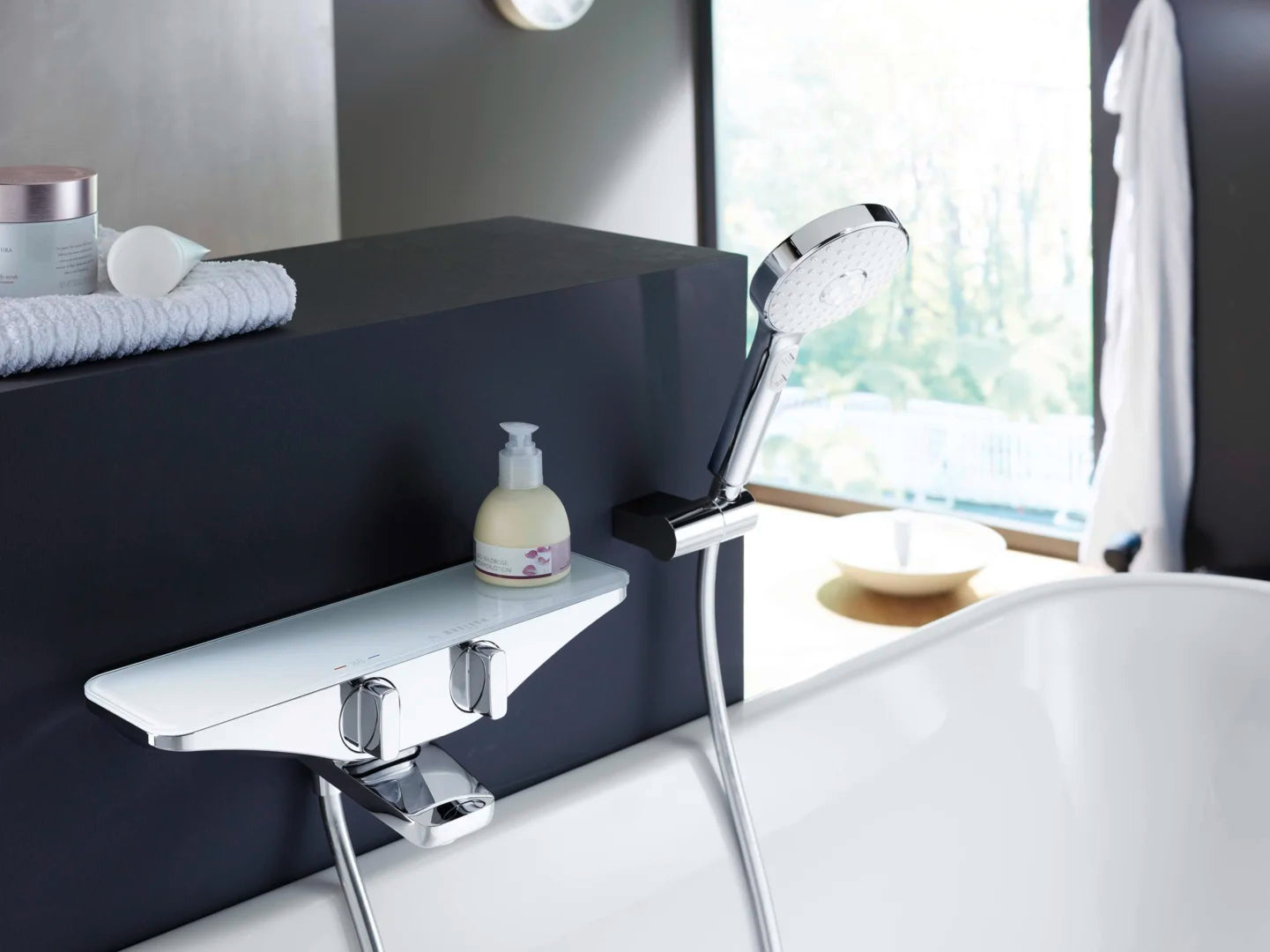 Hand shower set | 427 | Chrome/Light grey