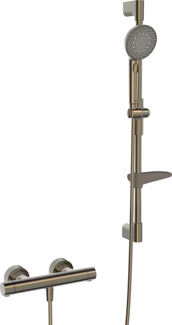 Shower faucet with shower set | 4769-81 | Brushed bronze