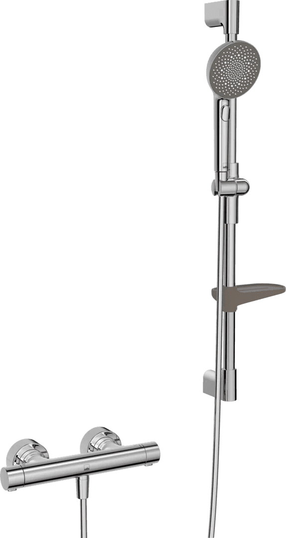 Shower faucet with shower set | 4769 | Chrome