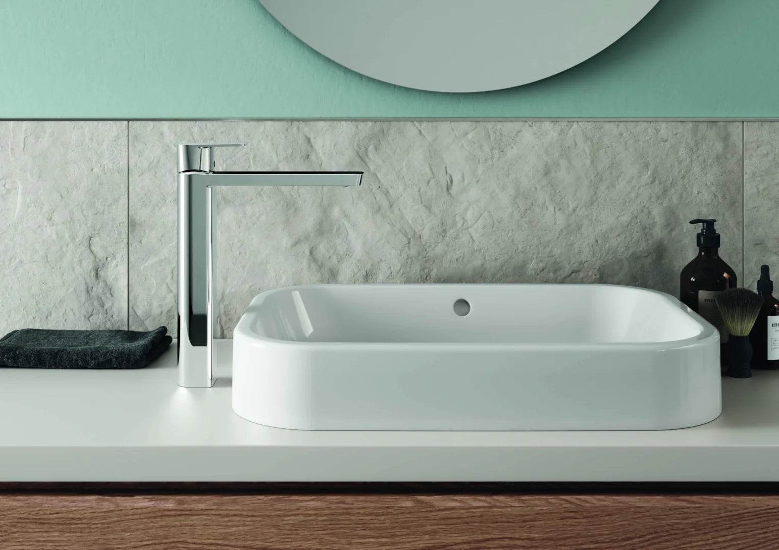 High washbasin faucet | 4801F | Chrome