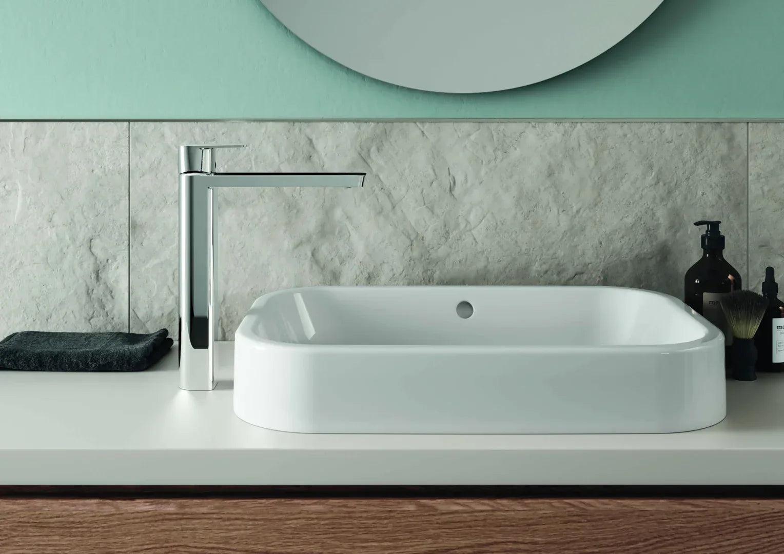 High washbasin faucet | 4801F | Chrome