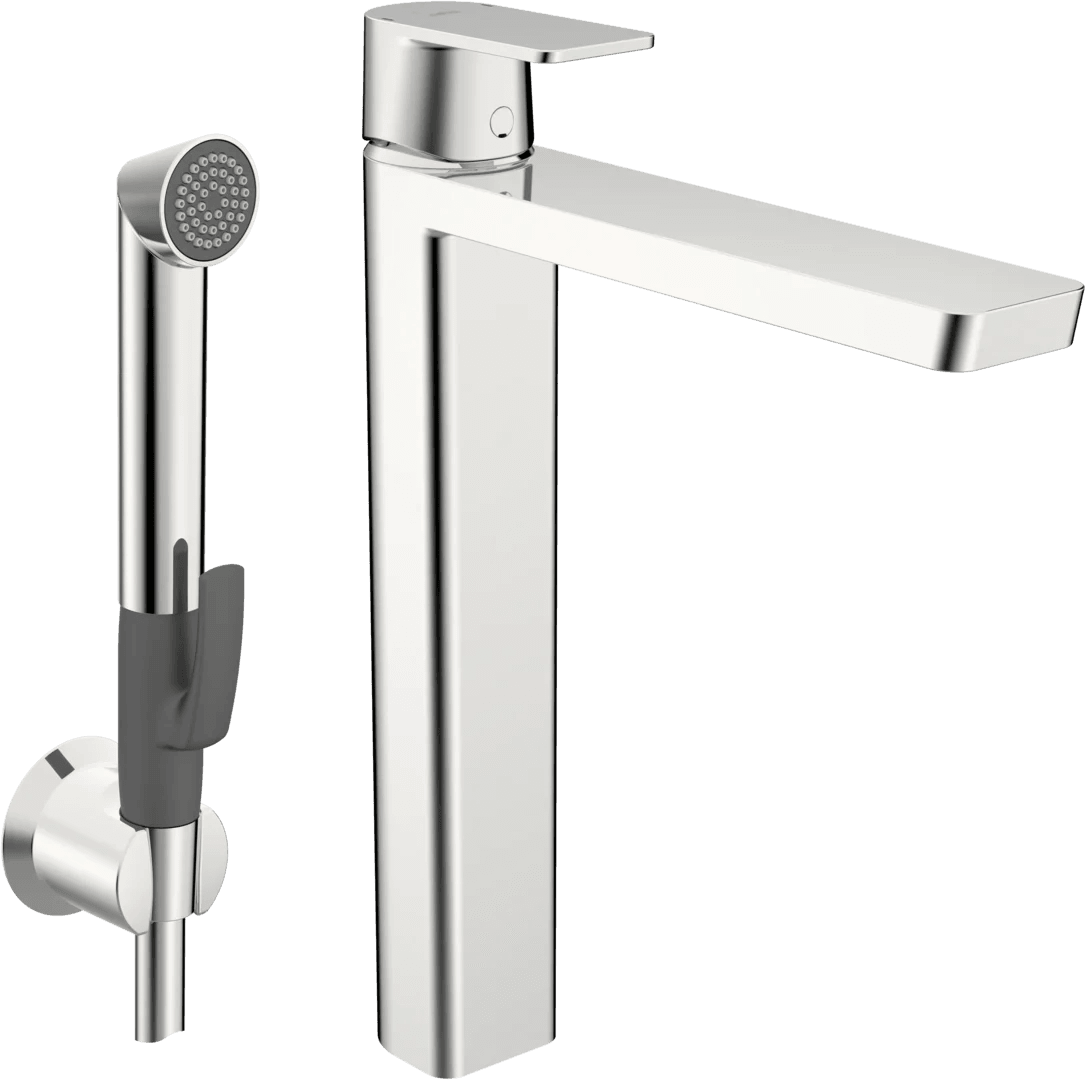 High washbasin faucet | 4802F | Chrome
