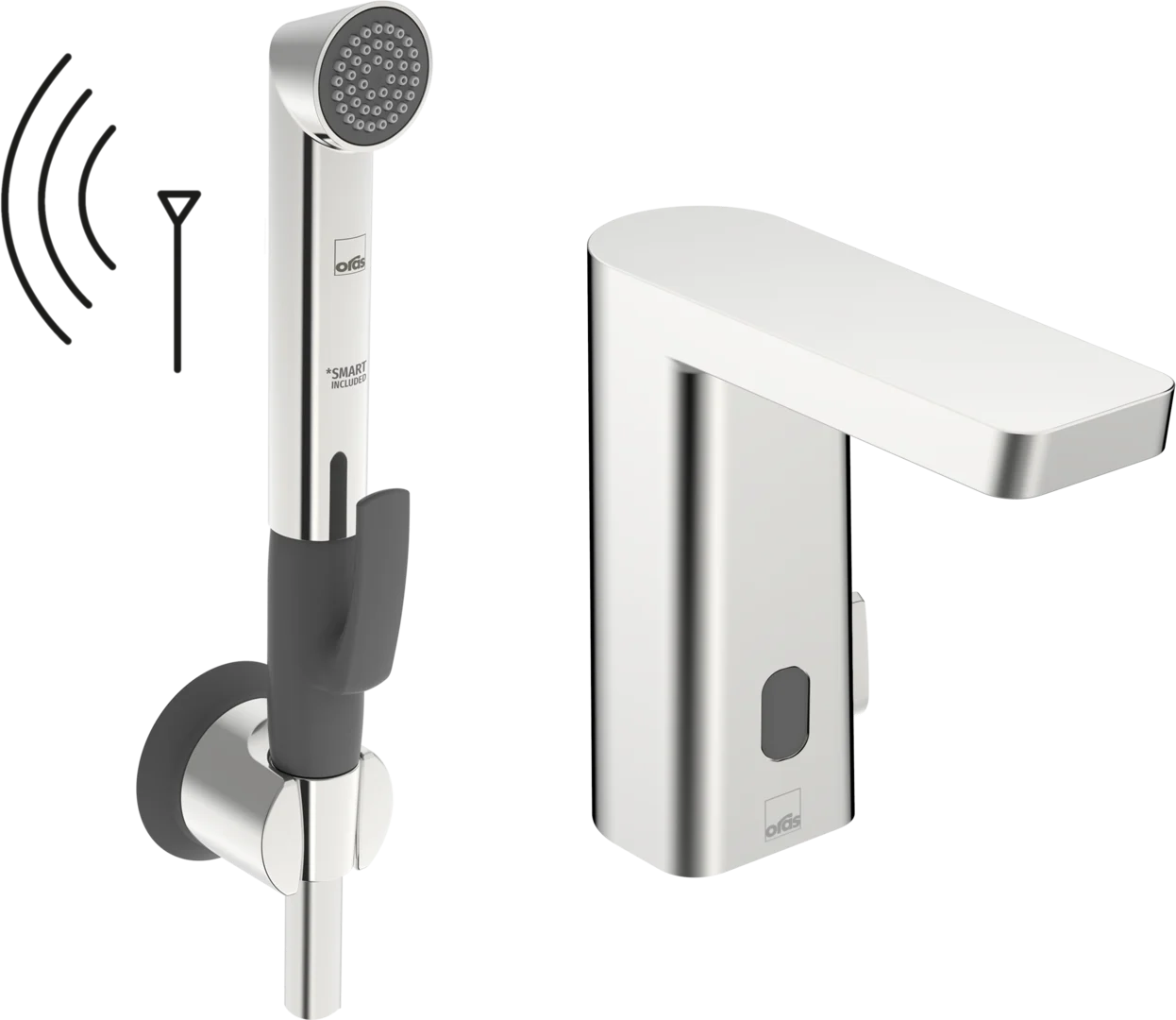 Washbasin faucet, 3 V, Bluetooth | 4816FZ | Chrome