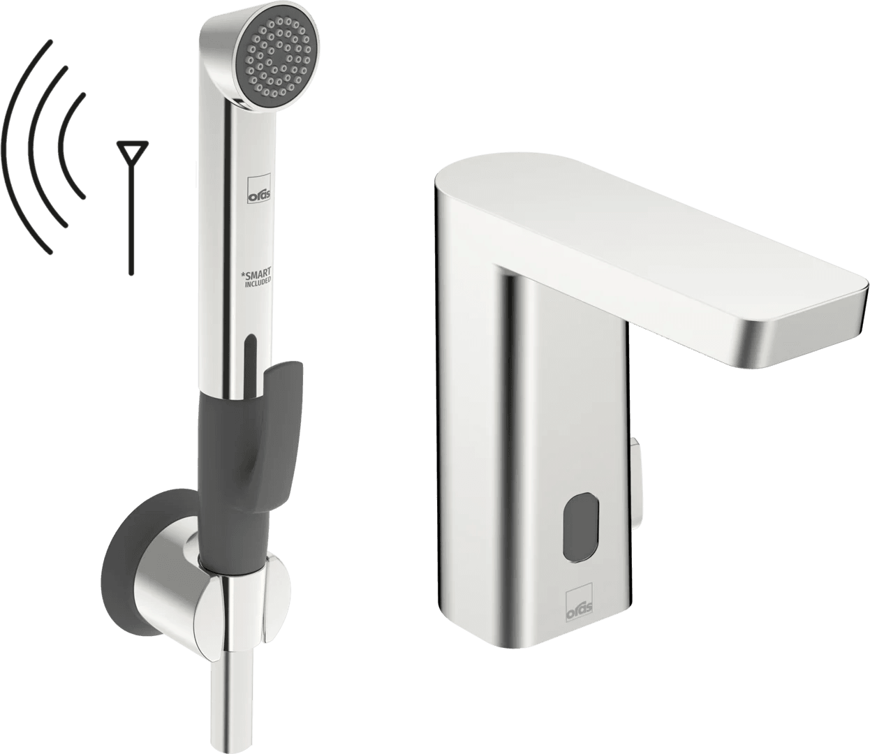 Washbasin faucet, 3 V, Bluetooth | 4816FZ | Chrome