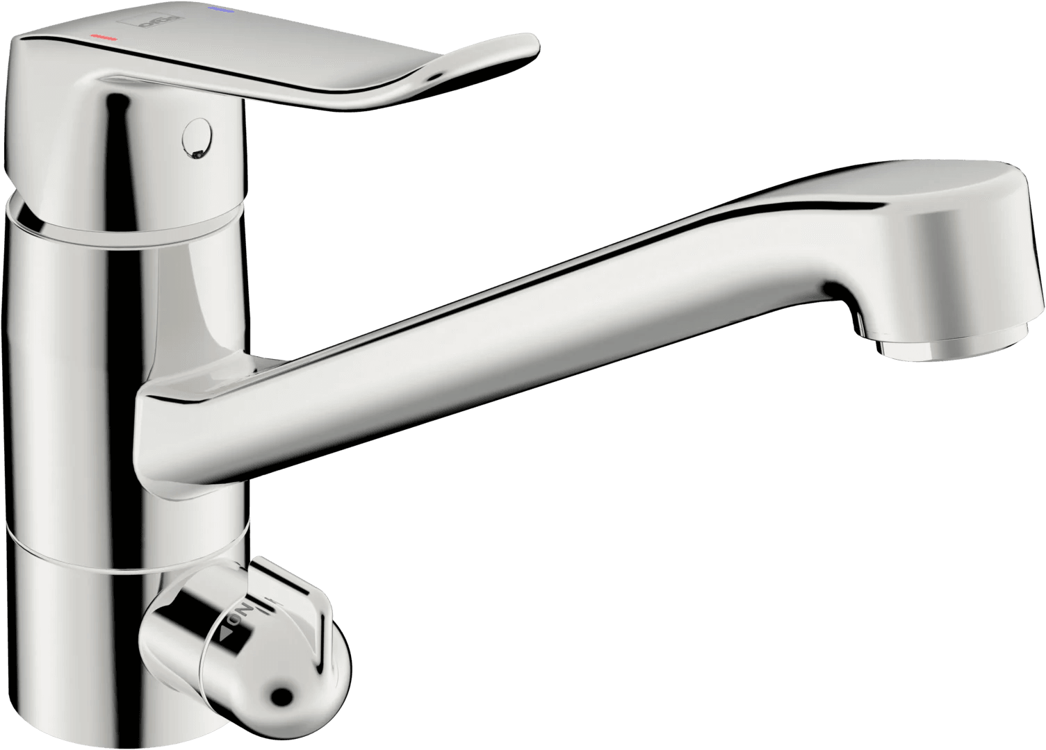 Kitchen faucet with dishwasher valve | 5735F | Chrome