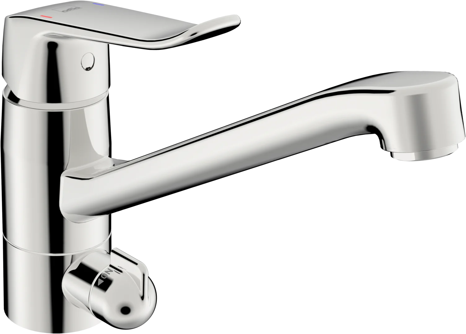 Kitchen faucet with dishwasher valve | 5735F | Chrome