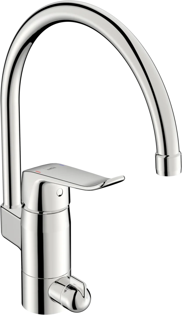Kitchen faucet with dishwasher valve | 5739F | Chrome