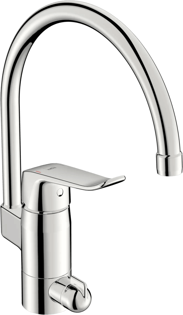 Kitchen faucet with dishwasher valve | 5739F | Chrome