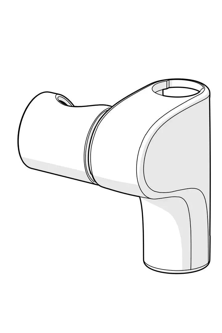 Slide for shower rail | 600536V