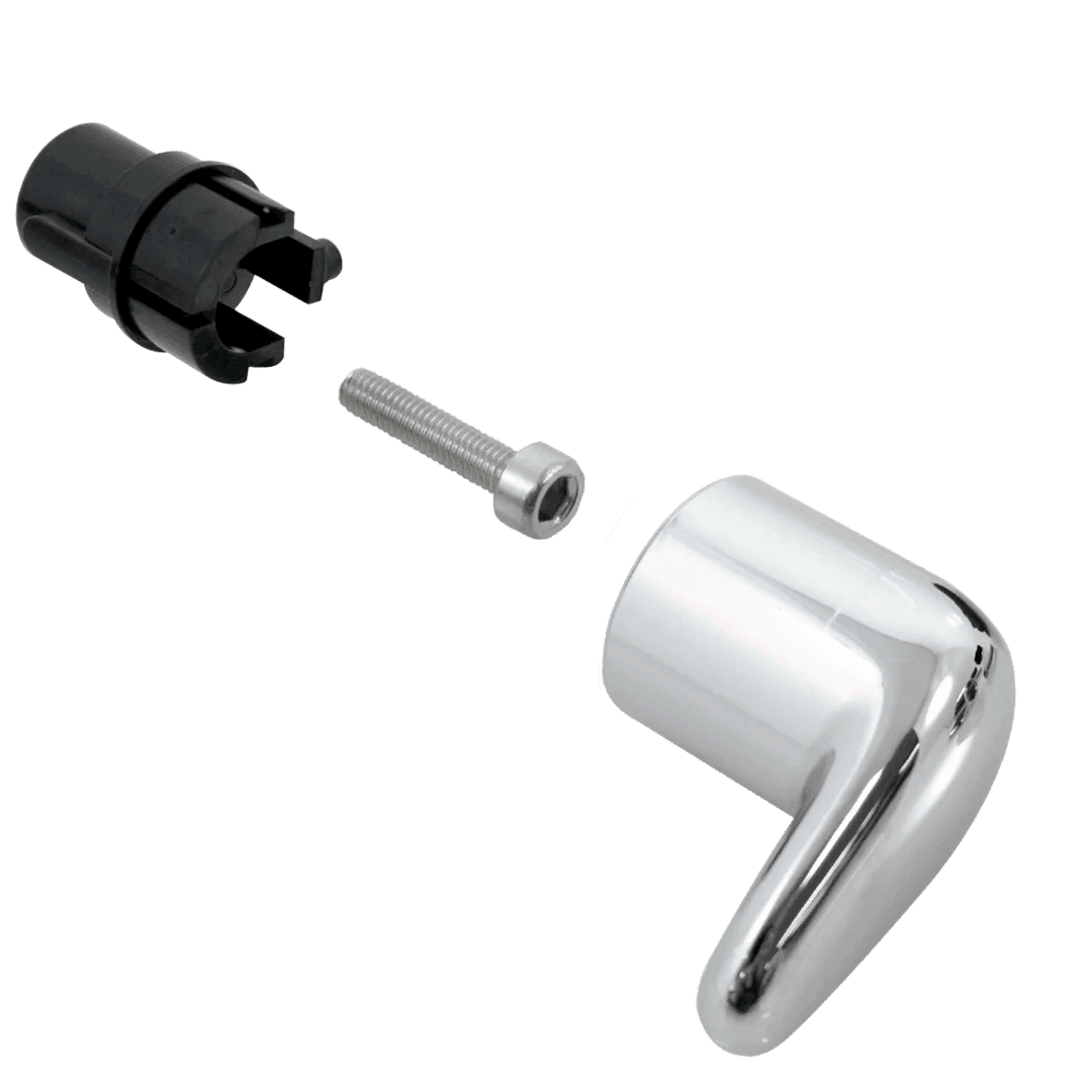 Temperature control handle | 600581V | Chrome