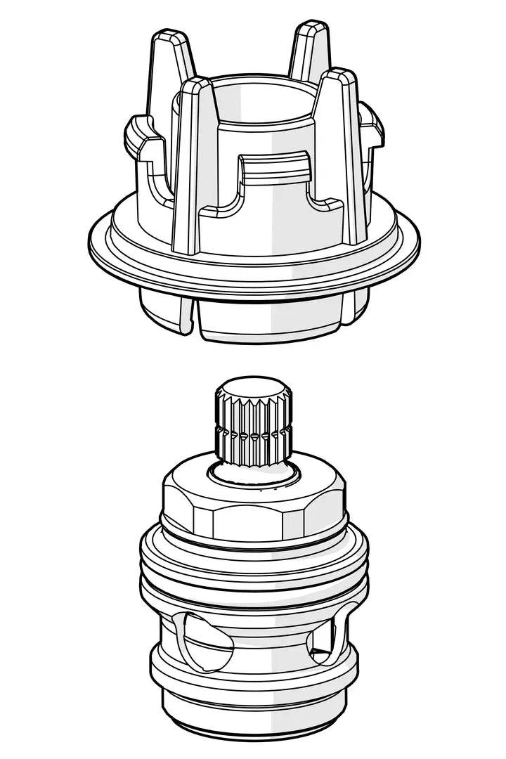 Headpart for hot water | 601092V