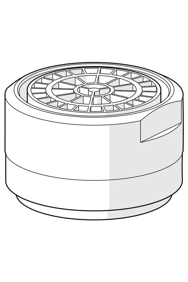 Aerator, M24x1, -105 | 601166V