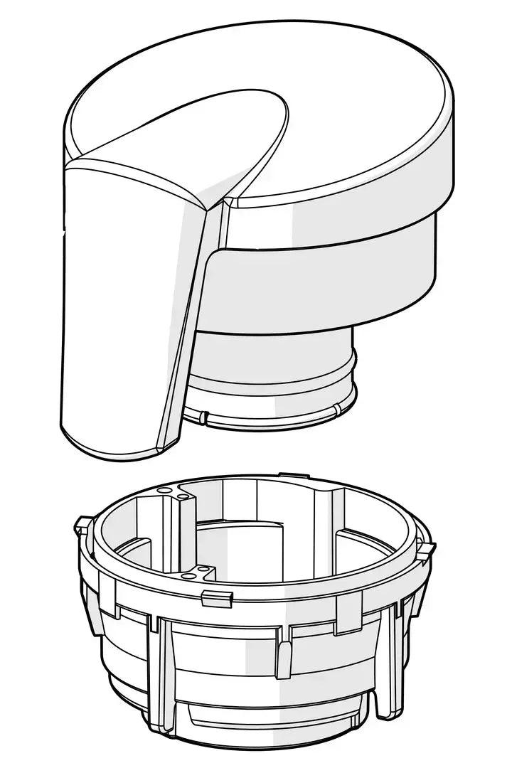 Flow control handle | 601268V