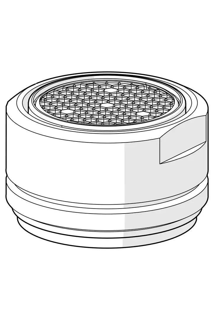 Aerator, M24x1, 6 l/min | 601974V | Chrome