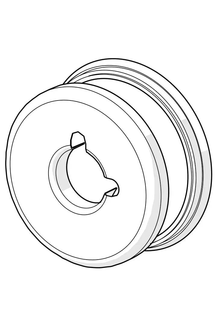 Cover sleeve | 602399V | Chrome