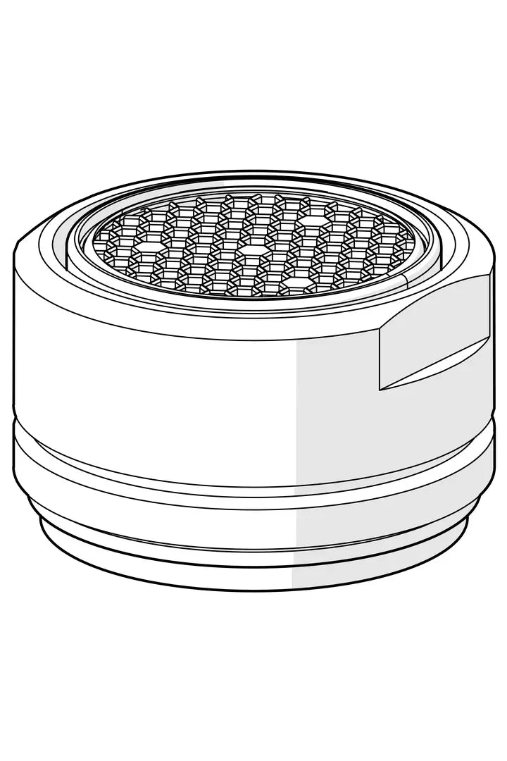 Aerator, M24x1 STD HC, 6 l/min, Laminar | 602670V | Chrome