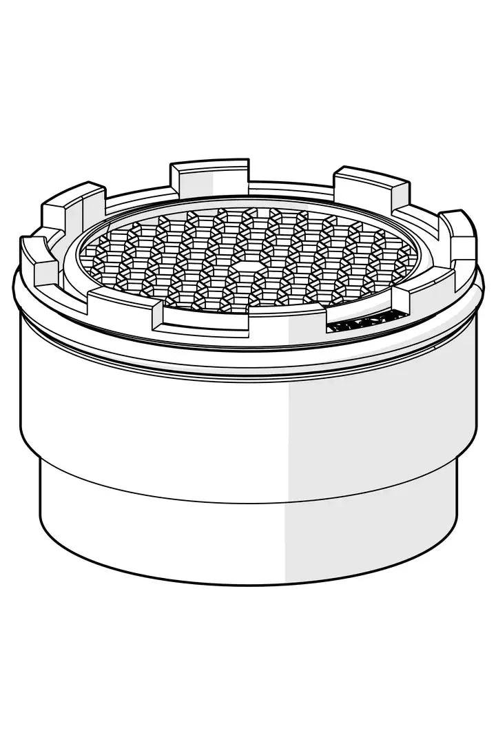 Aerator, M18.5x1, TJ | 602671V
