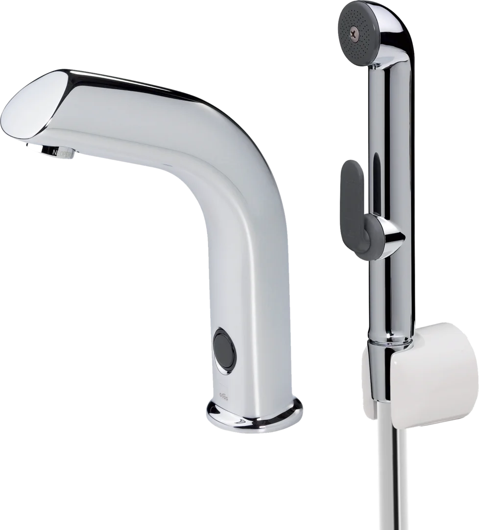 Washbasin faucet, 24/48 V, non-Bluetooth | 6105Q | Chrome