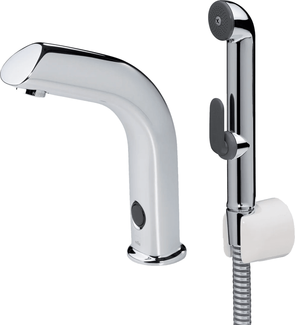 Washbasin faucet, 24/48 V, non-Bluetooth | 6105Q | Chrome