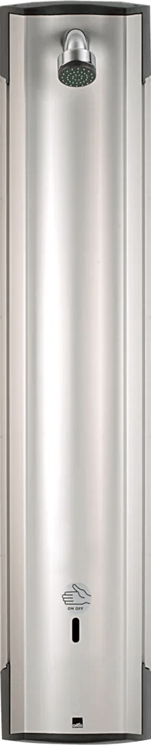 Shower panel, 6 V | 6661F | Aluminium/Chrome