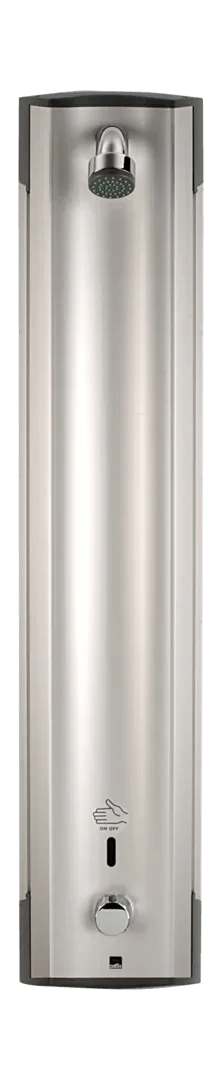 Shower panel, 6 V | 6664F | Aluminium/Chrome