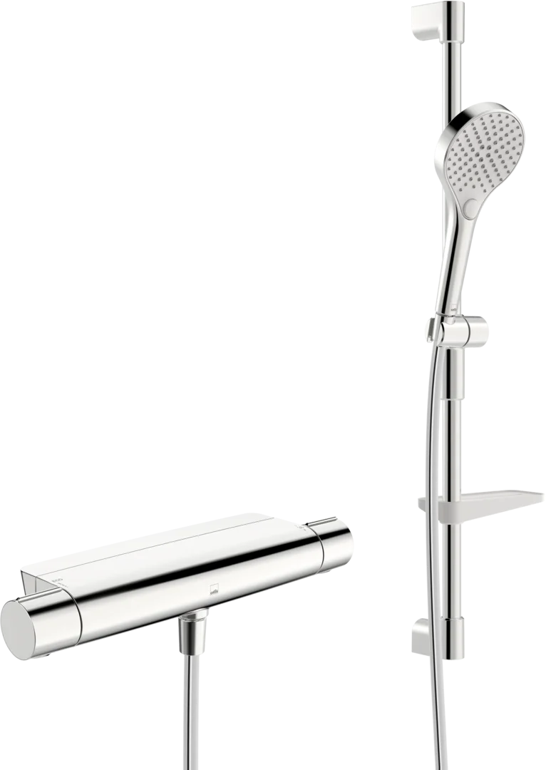 Shower faucet with shower set | 7169N | Chrome