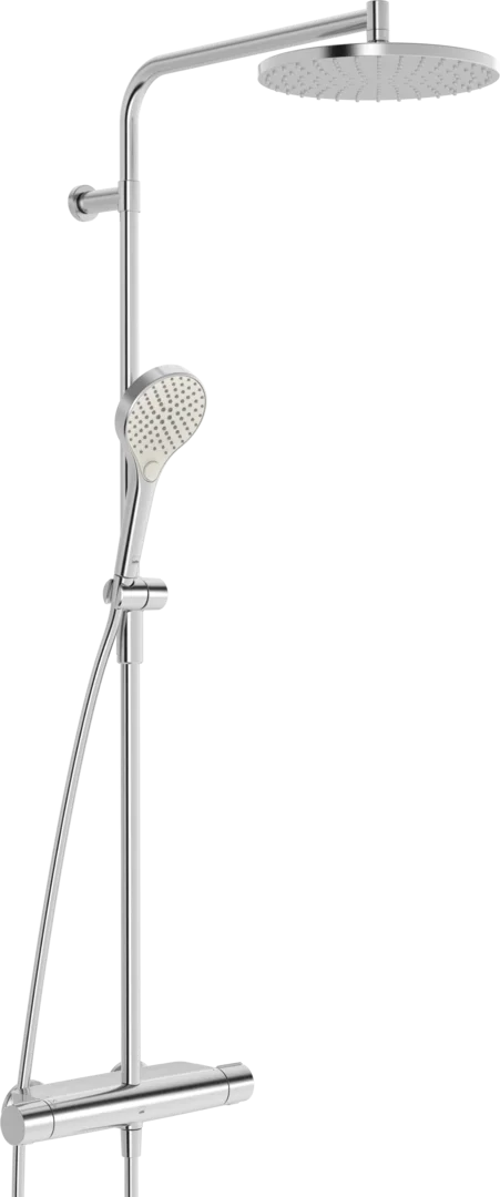 Shower system | 7192N-80 | Brushed steel