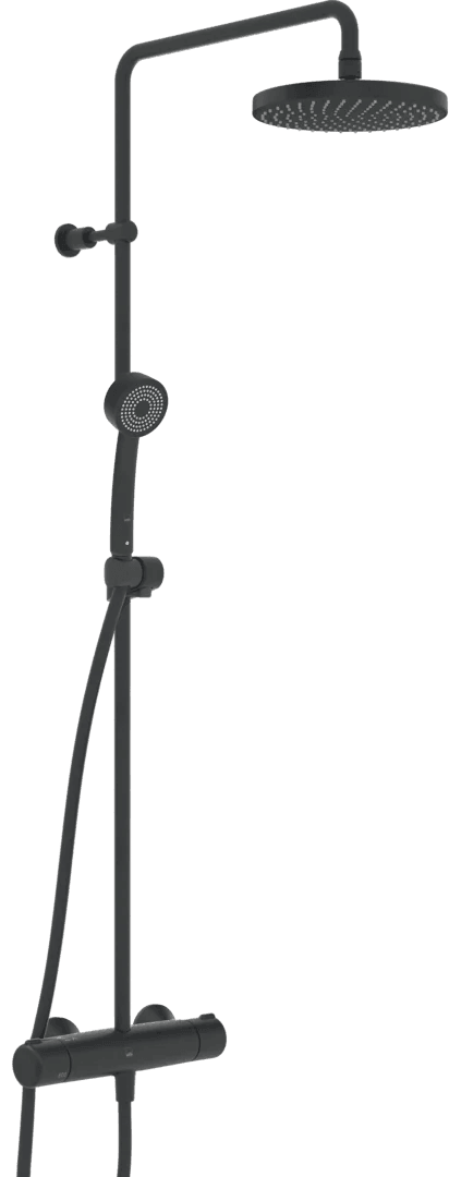 Shower system | 7401G-33 | Matt black