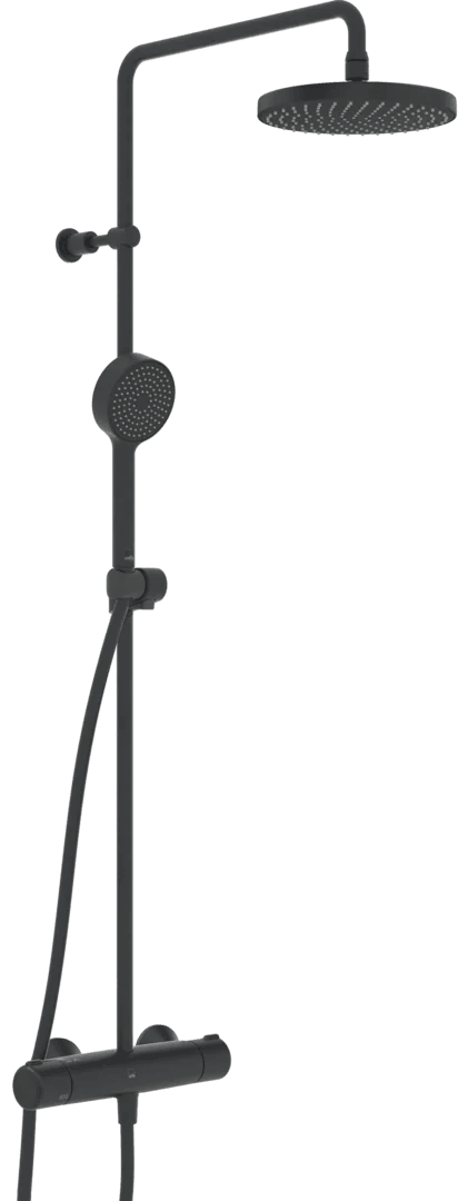 Shower system | 7402C-33 | Matt black