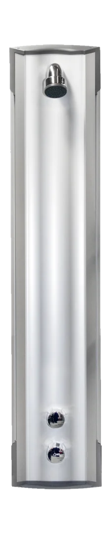 Shower panel | 7433 | Aluminium/Chrome