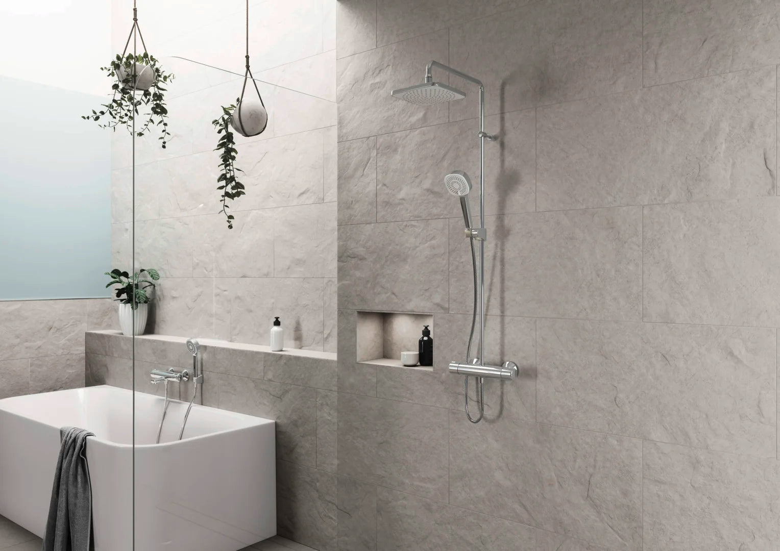 Bath and shower faucet | 7462 | Chrome