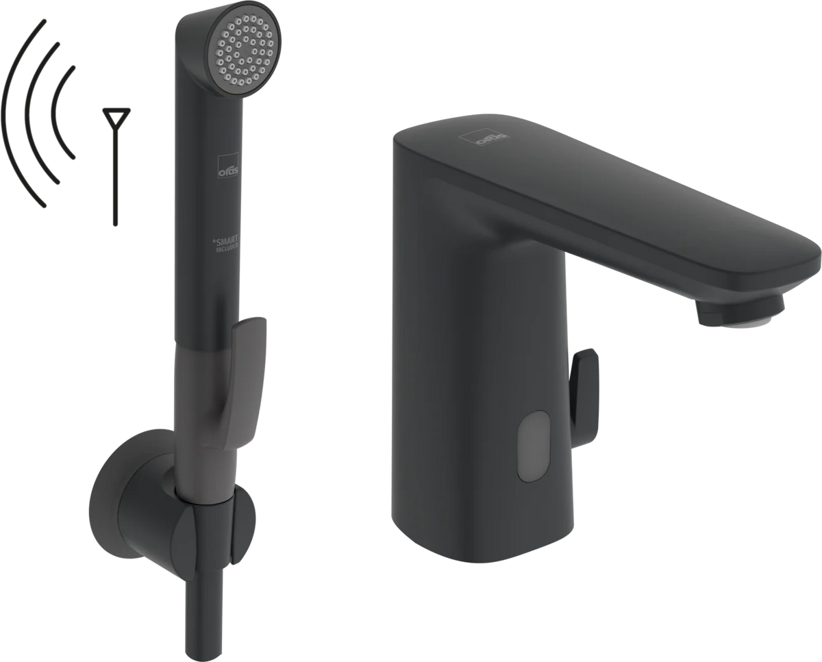 Washbasin faucet, 3 V, Bluetooth | 9212FZ-33 | Matt black
