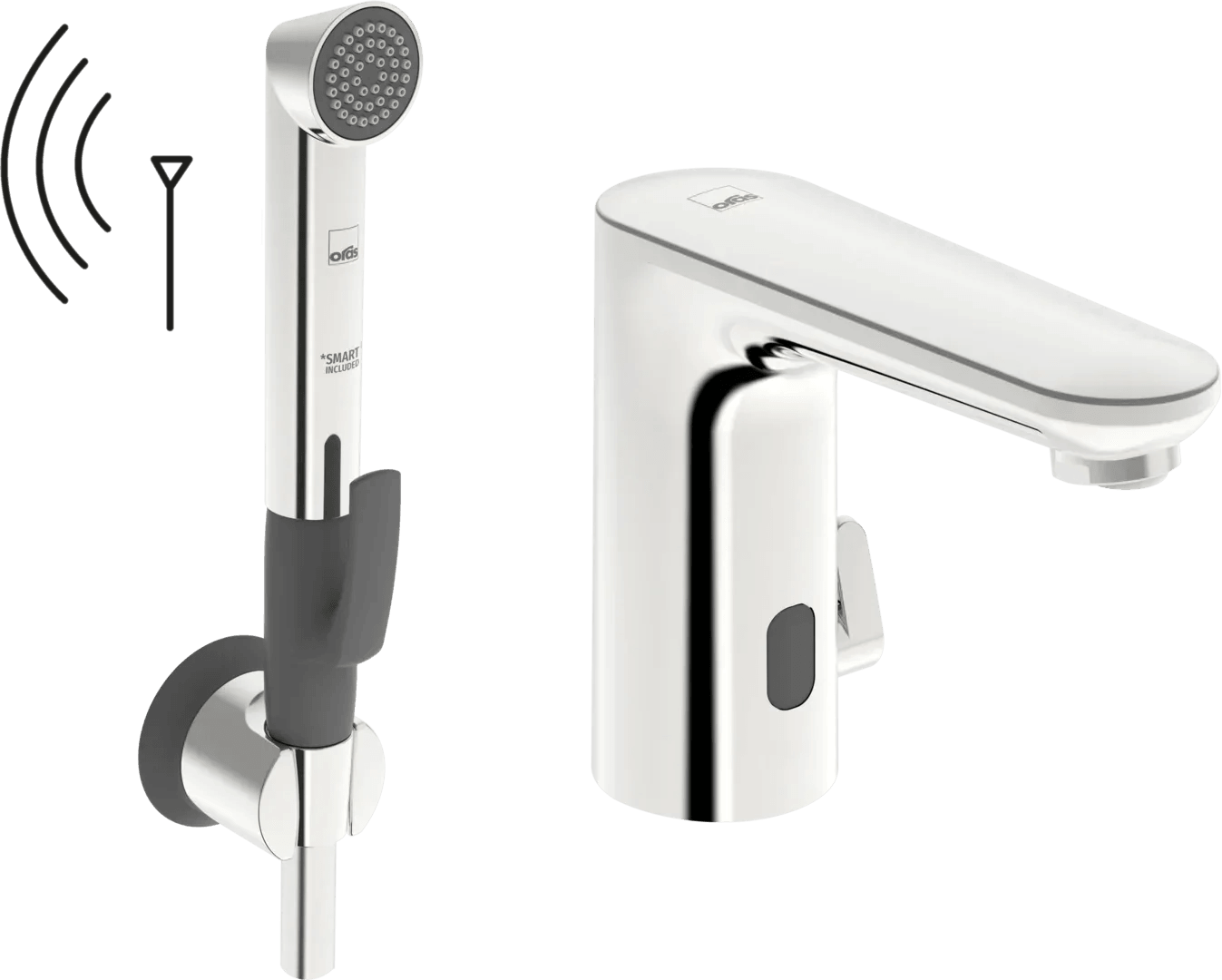 Washbasin faucet, 3 V, Bluetooth | 9262FZ | Chrome