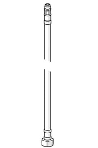 Fleksible slanger, L=475, G3/8-M10x1 LH