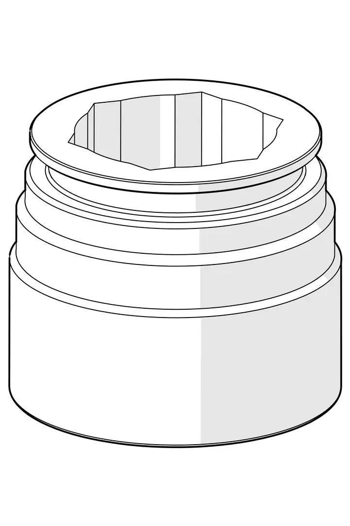 Fitting ring for aerator | 1001722V | Chrome
