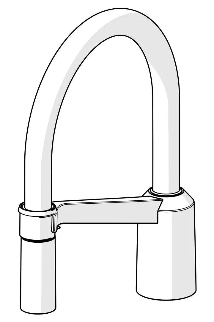 High spout | 1002660V | Chrome