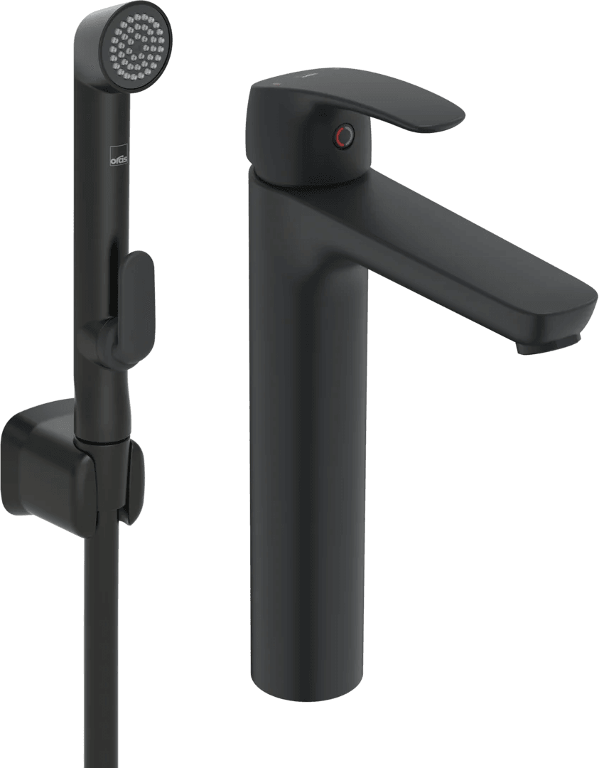 High washbasin faucet | 1002F-33 | Matt black