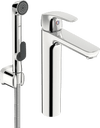 High washbasin faucet | 1002F | Chrome
