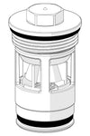 One-way valve with litter screen, (9/2018-) | 1004950V