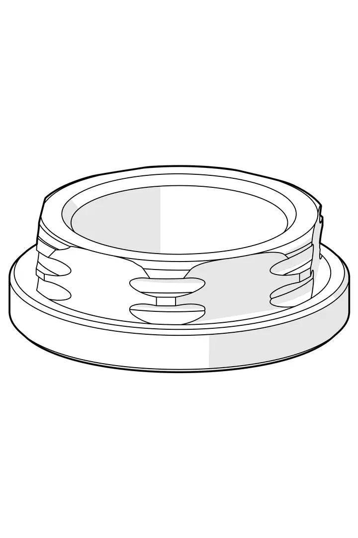 Tightening nut, M37x1, SW30 | 1005680V