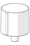 Flow control handle | 1006775V | Chrome