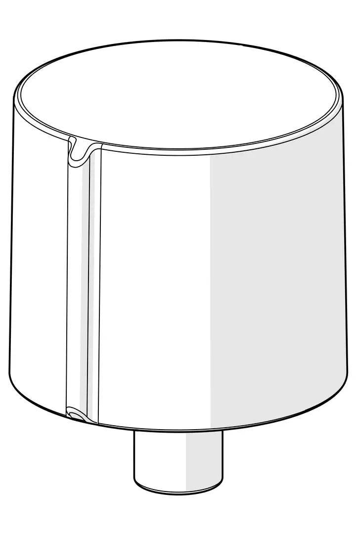 Flow control handle | 1006775V | Chrome