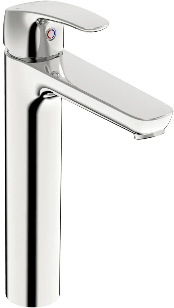 High washbasin faucet | 1006F | Chrome
