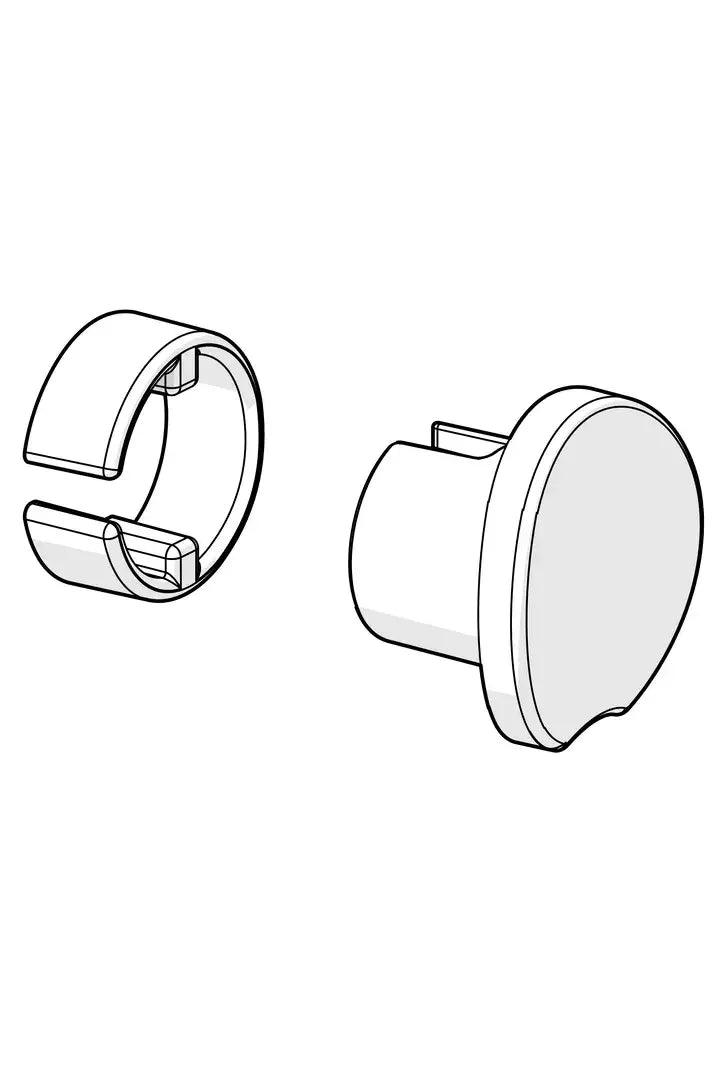 Cover plug | 1010087V | Chrome