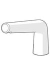Spout | 1013094V | Chrome