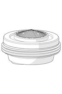 Strålesamler, STD M24x1 HC PCA 3,8 l/min